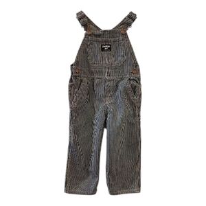 OshKosh B'gosh baby Striped Overalls navy blue and cream size 24 months